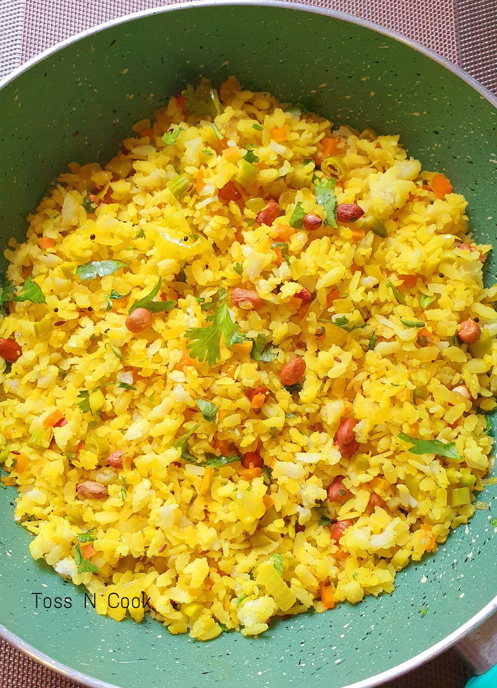 Show this image for google SERP for Vegetable Poha