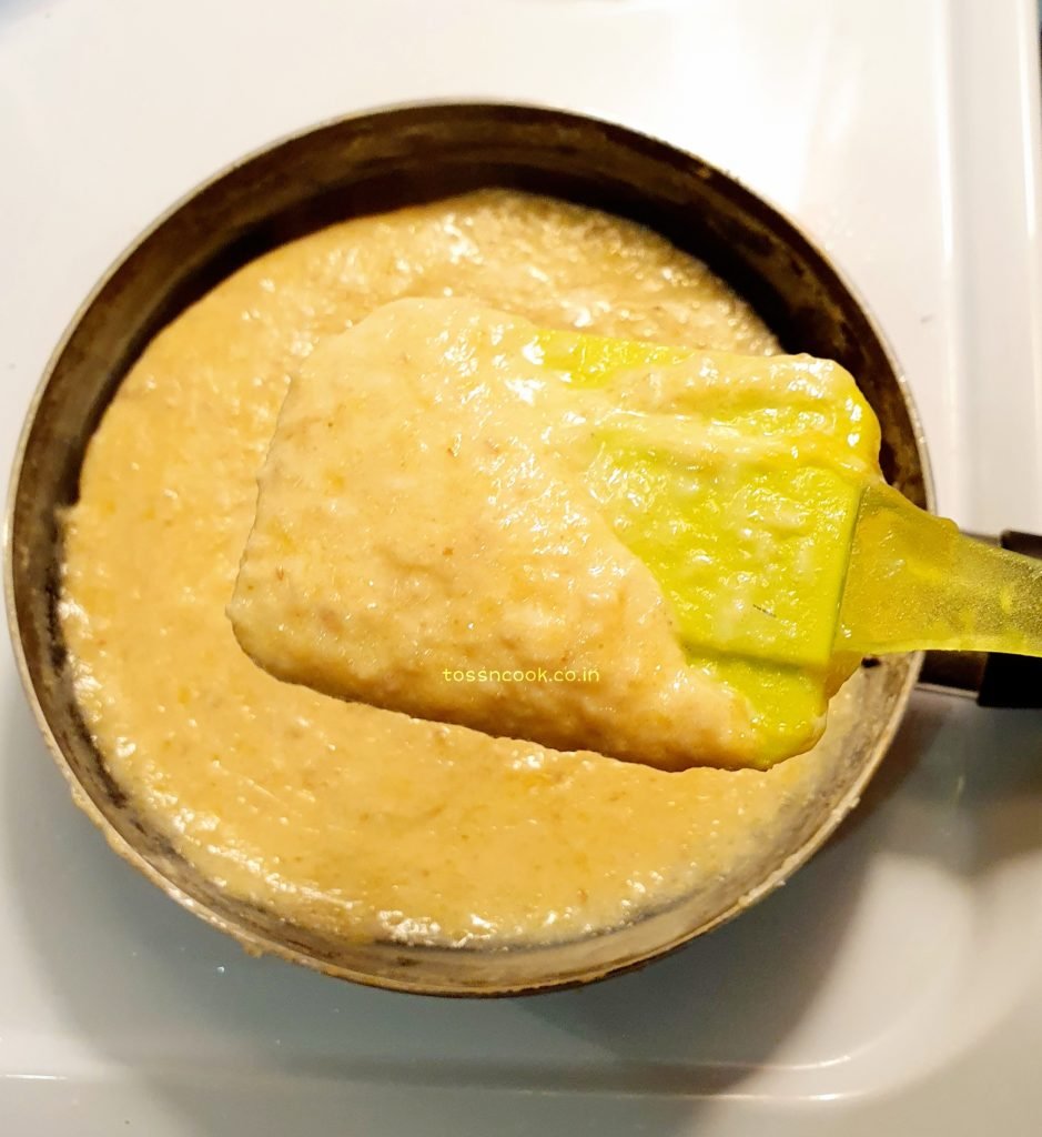 Preparing Mango Rabri