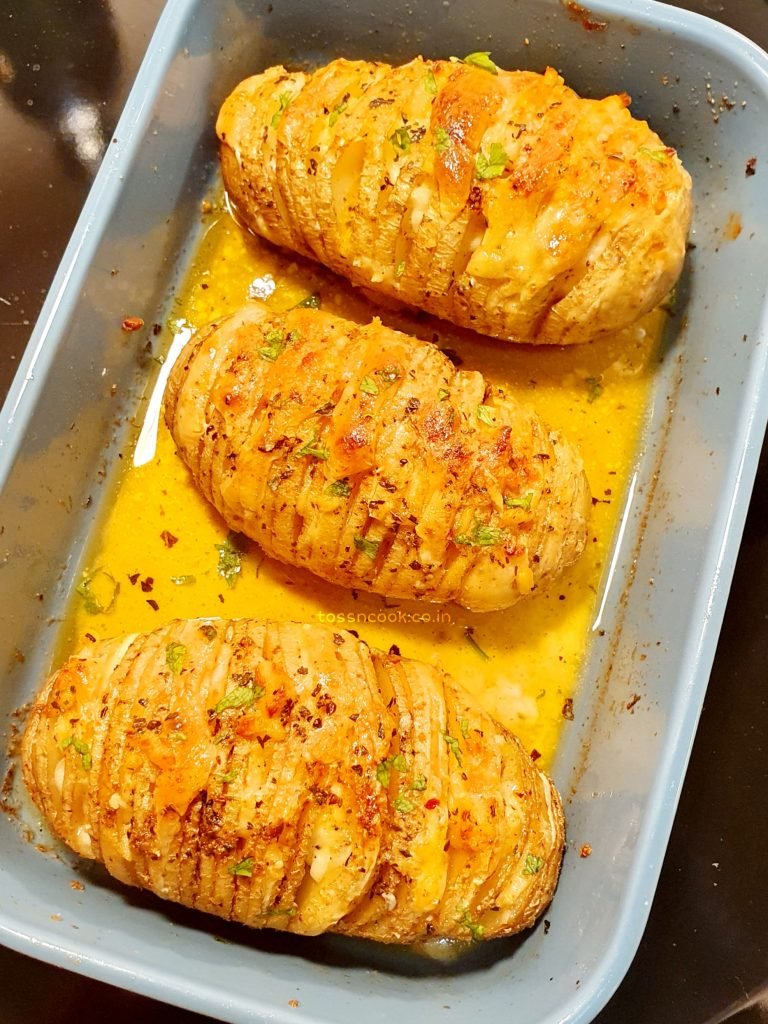 Hasselback Potatoes