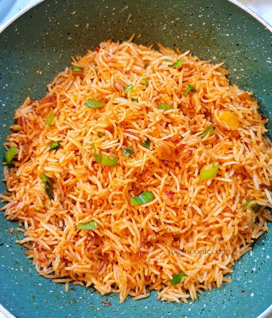 Delicious Red Chilli Garlic Rice - Toss N Cook™