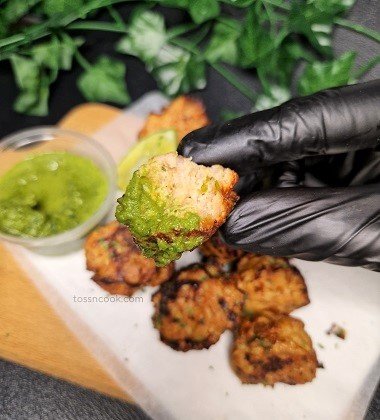 Air Fryer Chicken Meatballs