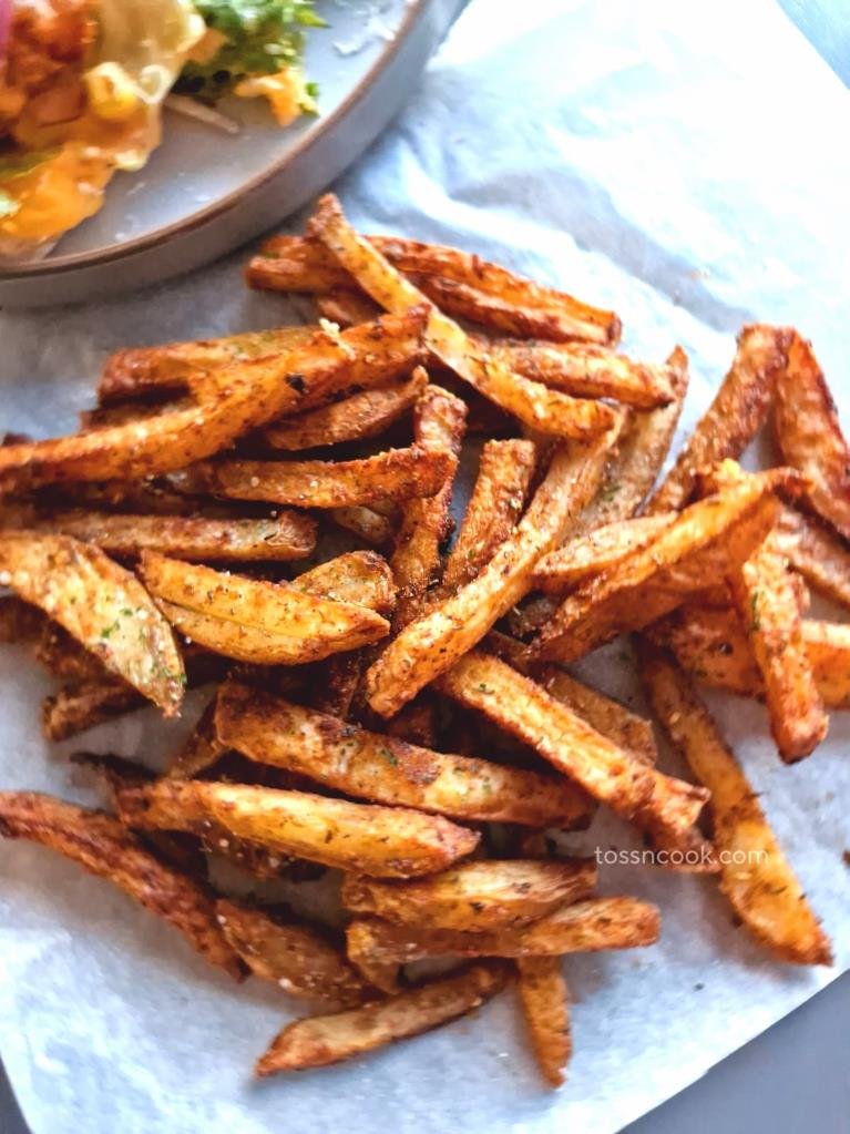 Air Fryer Jamaican Jerk Fries